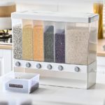 Rice Dispenser Food Dispenser 26LB Rice Bucket