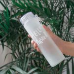 Cute Hello-Master Borosilicate Glass Water Bottle 400ml 2